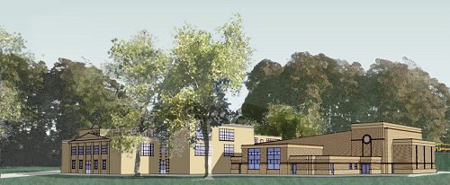 Artists Rendering of new Exterior View